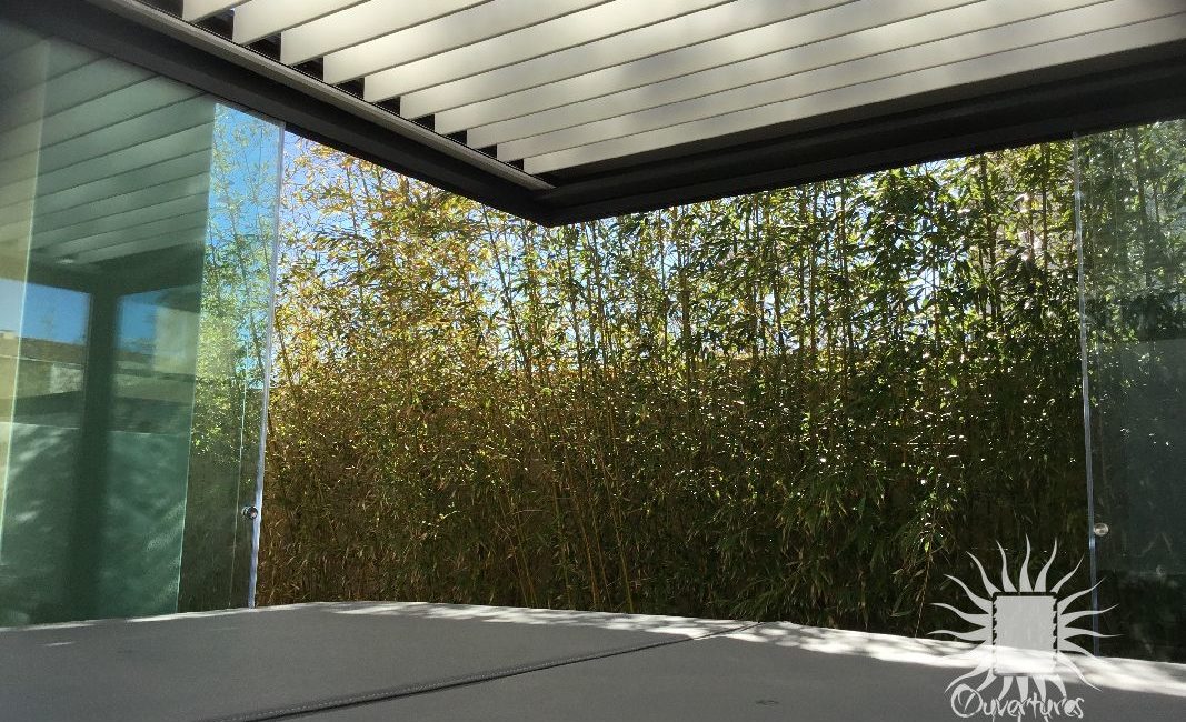 Vitrages pour pergola montpellier