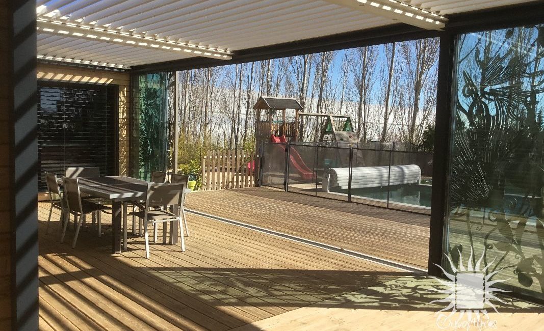 vitres pour pergola luxe montpellier